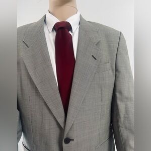 Yves Saint Lauren Gray Suit Jacket
